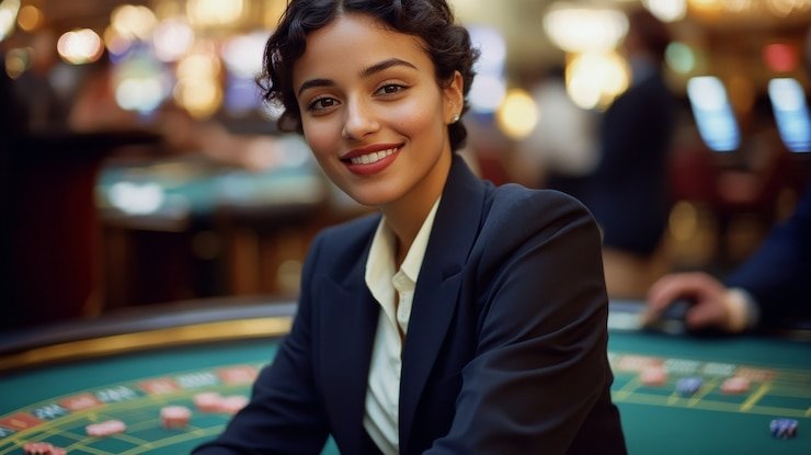 Antarmuka taruhan roulette di aplikasi mobile extrabet